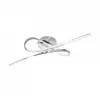 LED lampă, de tavan, 19W, alb cald, crom, EGLO, SELVINA, 96329