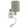 EGLO, 96478, PASTERI, aplică de perete, 3000 K, E27, 1X40W, IP20, taupe (maro-gri)