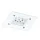 EGLO, 96536, BENALUA 1, de perete-plafonieră, 3000 K, LED, 18W, Yes, IP20, alb, transparent