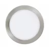 LED panel , 15.6W , süllyesztett , kerek , dimmelhető , RGB , CCT , nikkel keret , EGLO , Connect , FUEVA-C , 96676