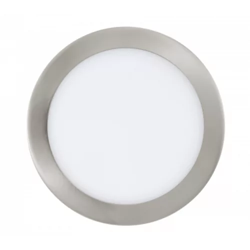 LED panel , 15.6W , süllyesztett , kerek , dimmelhető , RGB , CCT , nikkel keret , EGLO , Connect , FUEVA-C , 96676