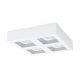 EGLO , 96794 , FERREROS , fali-mennyezeti lámpa , 3000 K , LED , 4X6,3W , IP20 , fehér
