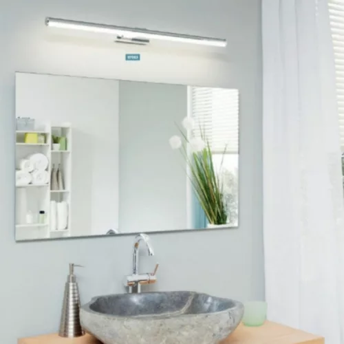 LED corp de iluminat, decorativ, 11 Watt, 60 cm, naturalal alb, crom, IP44, EGLO, VADUMI, 97082