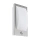 EGLO , 97238 , VERRES , fali lámpa , E27 , 1X12W , IP44 , fehér