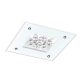EGLO , 97498 , BENALUA 1 , fali-mennyezeti lámpa , 3000 K , LED , 4X6W , Yes , IP20 , fehér, átlátszó