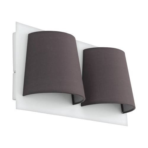 EGLO , 97625 , SERRAVALLE , fali lámpa , 3000 K , LED , 2X5,4W , IP20 , szürke