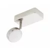LED lámpatest , oldalfali , 1 x 5W ,  dimmelhető , RGB , CCT , nikkel , EGLO , CORROPOLI-C , 97714
