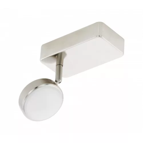 LED lámpatest , oldalfali , 1 x 5W ,  dimmelhető , RGB , CCT , nikkel , EGLO , CORROPOLI-C , 97714