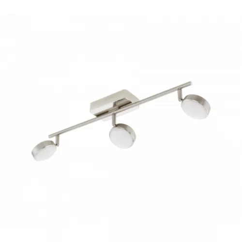 LED lámpatest , mennyezeti , 3 x 5W ,  dimmelhető , RGB , CCT , nikkel , EGLO , CORROPOLI-C , 97716
