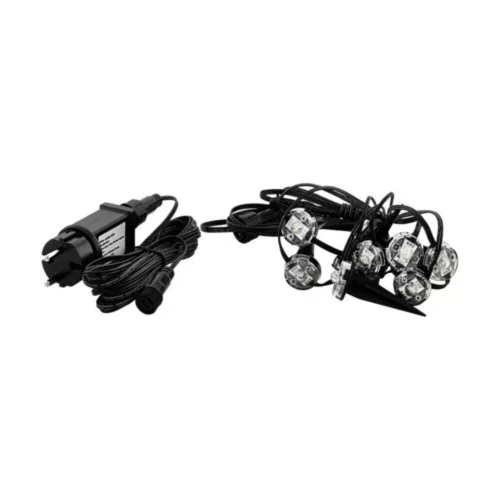 EGLO , 98184 , SPINETOLI , földbe szúrható lámpa , 3000 K , LED , 9X0,4W , IP65 , átlátszó