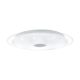 EGLO , 98323 , LANCIANO 1 , fali-mennyezeti lámpa , 3000 K, 4000 K, 5000 K , LED , 18,8W , Yes , IP20 , fehér, króm