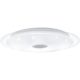 EGLO , 98324 , LANCIANO 1 , fali-mennyezeti lámpa , 3000 K, 4000 K, 5000 K , LED , 33W , Yes , IP20 , fehér, króm