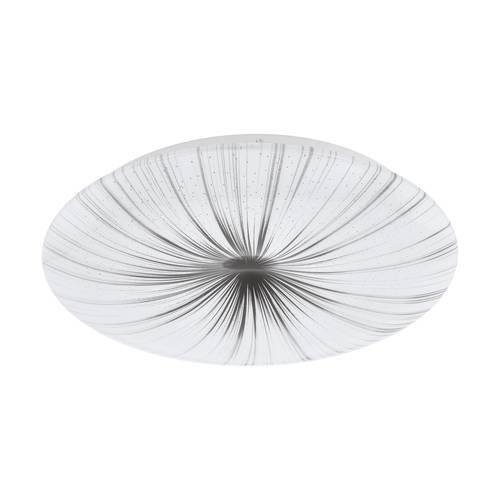 EGLO , 98325 , NIEVES , fali-mennyezeti lámpa , 3000 K , LED , 19,5W , IP20 , fehér, ezüst