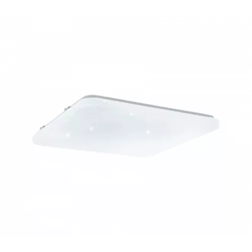 LED lámpatest , mennyezeti/fali , négyzet , kristály hatású , 49.5W , meleg fehér , EGLO , FRANIA-S , 98449