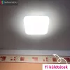 LED lámpatest , mennyezeti/fali , négyzet , kristály hatású , 49.5W , meleg fehér , EGLO , FRANIA-S , 98449