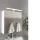 LED corp de iluminat, decorativ, 10 Watt, 60 cm, alb cald, crom, IP44, EGLO, VINCHIO, 98502
