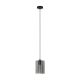 EGLO , 98585 , CADAQUES 1 , függeszték , E27 , 1X40W , IP20 , fekete-átlátszó