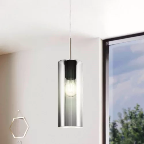 LED lámpa , függeszték , mennyezeti , E27 foglalat , rézszínű , EGLO , SELVINO, 98698