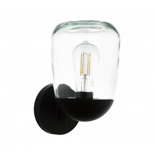 EGLO , 98701 , DONATORI , fali lámpa , E27 , 1X60W , IP44 , átlátszó
