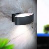 EGLO , 98711 , CHINOA , fali lámpa , 3000 K , LED , 10W , IP54 , átlátszó