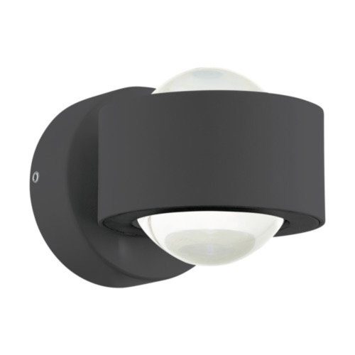 EGLO , 98746 , TREVIOLO , fali lámpa , 3000 K , LED , 2X2,2W , IP44 , átlátszó