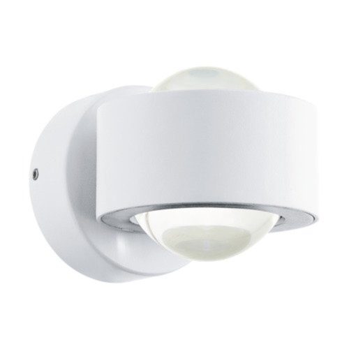 EGLO , 98747 , TREVIOLO , fali lámpa , 3000 K , LED , 2X2,2W , IP44 , átlátszó