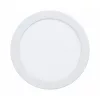 LED panel , 11W , süllyesztett , kerek , meleg fehér , fehér keret , IP20 , EGLO , FUEVA 5 , 99133
