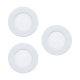 EGLO , 99135 , FUEVA 5 , süllyesztett lámpa , 3000 K , LED , 3X2,7W , IP20 , fehér