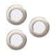 EGLO , 99141 , FUEVA 5 , süllyesztett lámpa , 3000 K , LED , 3X2,7W , IP20 , fehér