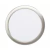 LED panel , 16.5W , süllyesztett , kerek , természetes fehér , matt nikkel keret , EGLO , FUEVA 5 , 99155