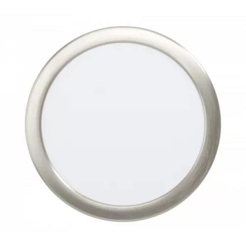 LED panel , 16.5W , süllyesztett , kerek , természetes fehér , matt nikkel keret , EGLO , FUEVA 5 , 99155