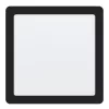 LED panel , 16.5W , süllyesztett , négyzet, természetes fehér , fekete keret , EGLO , FUEVA 5 , 99189