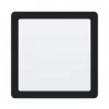 LED panel , 16.5W , süllyesztett , négyzet, természetes fehér , fekete keret , EGLO , FUEVA 5 , 99189