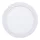 LED panel , 10.5W , süllyesztett , kerek , meleg fehér , fehér keret , IP44 , EGLO , FUEVA 5 , 99203