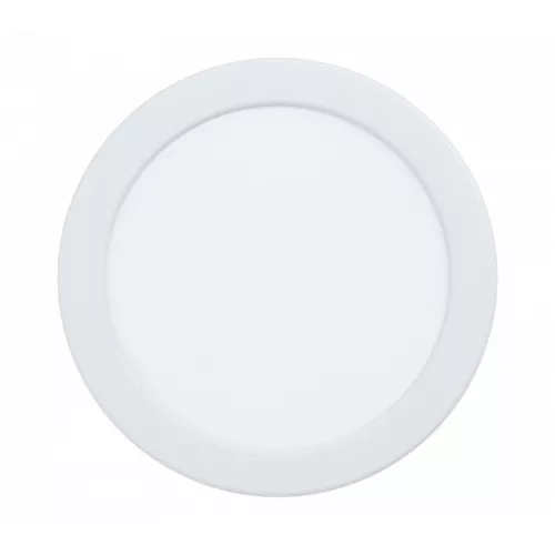 LED panel , 10.5W , süllyesztett , kerek , meleg fehér , fehér keret , IP44 , EGLO , FUEVA 5 , 99203