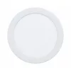 LED panel , 10.5W , süllyesztett , kerek , természetes fehér , fehér keret , IP44 , EGLO , FUEVA 5 , 99207