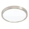 LED panel , 20W , falon kívüli , kerek , meleg fehér , matt nikkel keret , EGLO , FUEVA 5 , 99221