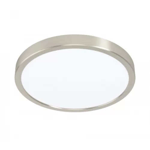 LED panel , 20W , falon kívüli , kerek , meleg fehér , matt nikkel keret , EGLO , FUEVA 5 , 99221