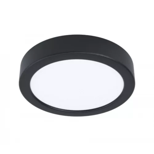 LED panel , 10.5W , falon kívüli , kerek , meleg fehér , fekete keret , EGLO , FUEVA 5 , 99222