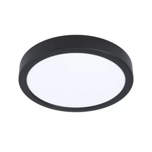 LED panel , 16.5W , falon kívüli , kerek , meleg fehér , fekete keret , EGLO , FUEVA 5 , 99223