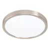 LED panel , 20W , falon kívüli , kerek , természetes fehér , matt nikkel keret , EGLO , FUEVA 5 , 99232