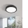 LED panel , 16.5W , falon kívüli , kerek , természetes fehér , fekete keret , EGLO , FUEVA 5 , 99234