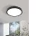 LED panel , 20W , falon kívüli , kerek , természetes fehér , fekete keret , EGLO , FUEVA 5 , 99235