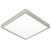 LED panel , 20W , falon kívüli , négyzet , meleg fehér , matt nikkel keret , EGLO , FUEVA 5 , 99242