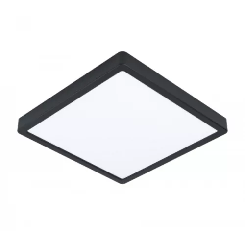 LED panel , 20W , falon kívüli , négyzet , meleg fehér , fekete keret , EGLO , FUEVA 5 , 99245