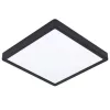 LED panel , 20W , falon kívüli , négyzet , természetes fehér , fekete keret , EGLO , FUEVA 5 , 99257