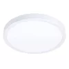 LED panel , 20W , falon kívüli , kerek , dimmelhető , meleg fehér , fehér keret , EGLO , FUEVA 5 , 99259