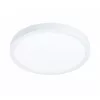 LED panel , 20W , falon kívüli , kerek , dimmelhető , meleg fehér , fehér keret , EGLO , FUEVA 5 , 99259