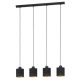 EGLO , 99275 , ESTEPERRA , függeszték , E27 , 4X28W , IP20 , fekete, arany