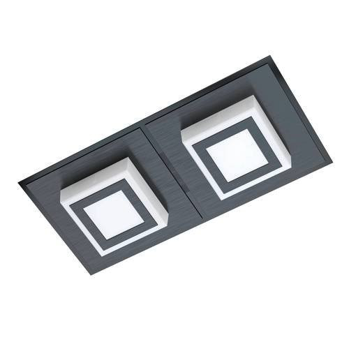 EGLO , 99362 , MASIANO 1 , fali-mennyezeti lámpa , 3000 K , LED , 2X3,3W , IP20 , szatinált